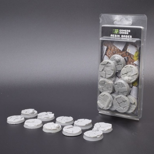 Resin Bases, Temple, 32mm Round (10x)